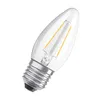 A clear, studio shot of an LED filament light bulb. Náhľad obrázku produktu
