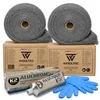 Kit de polissage chrome et aluminium laine d'acier 500g + Voir les images du produit 16