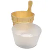 Saunazubehör-Set Kübel 4 L + Schöpfkelle Produktbild-Vorschau 8