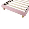 Fortuna Lai čalouněná postel 90x200cm kruhové rouno s Náhled obrázku produktu 7