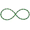 Faltbarer Anfänger Hula Hoop Reifen, Neon-Grün Ø95cm Produktbild-Vorschau 3