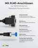 CAT 6A Verlängerungskabel, S/FTP (PiMF), schwarz Produktbild-Vorschau 6