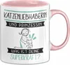 Katzenliebhaberin Und Prinzessin Tasse Geschenk Für Eine Produktbild-Vorschau 1