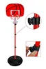 Basketbalový koš pro děti, výškově nastavitelný, s míčem a Náhled obrázku produktu 4