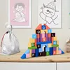 Relaxdays Bausteine, 108-tlg. Bauklötze Set mit Tasche, Produktbild-Vorschau 3