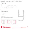 STEIGNER Duschtürdichtung UK15 200 cm (1 Stk.) Transparent Produktbild-Vorschau 2