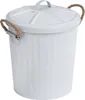 WENKO Kosmetik Eimer 6 L Müll Abfall Papier Korb GARA Weiß Produktbild-Vorschau 1