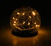 Kugel Solarlampe Crackle Glas mit Erdstecker - Ø 12 cm / 15 Produktbild-Vorschau 3