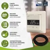 Termostato Z-Wave Heatit Z-TRM6, colore bianco RAL 9010 Anteprima dell’immagine prodotto 2
