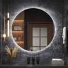 SAVE ®HOME Okrągłe lustro łazienkowe LED - 60 cm - Podgląd zdjęcia produktu 6