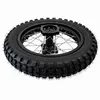 Dirtbike Komplettrad Pitbike Stahlfelge Ersatzreifen hinten Produktbild-Vorschau 2