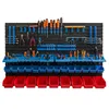 23 Stapelboxen Wandregal Kunststoff Deckel 115 x 78 cm Produktbild-Vorschau 9