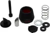Sturzpad Kit BMW R1200GS R1250GS Hinterachse schwarz Produktbild-Vorschau 1