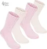 BRUBAKER 4 Paar Alpaka Socken mit Alpakawolle - Produktbild-Vorschau 2
