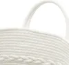 vidaXL Úložný kôš hnedý a biely Ø43x38 cm bavlna Náhľad obrázku produktu 6