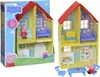 A toy house playset for Peppa Pig, shown in its retail packaging and also assembled outside the packaging. Náhľad obrázku produktu