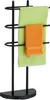 Relaxdays Handtuchständer, 3 Stangen, Metall, HxBxT 83 x 39 Produktbild-Vorschau 1