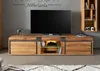 MASSIVMOEBEL24 TV-Board Wildeiche / Zerreiche 220x48x50 Produktbild-Vorschau 2