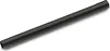 A black, tubular object lying diagonally on a white background. Anteprima dell’immagine prodotto