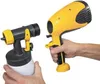 Two spray guns are shown against a white background. One is held in a person's hand, and the other is held by another person's hands. Produktbild-Vorschau