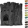 Driving Halbfinger Fingerlose Autofahrer-Handschuhe Produktbild-Vorschau 7