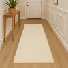Shaggy Teppich in Creme – moderner Hochflor Teppich mit Produktbild-Vorschau 3