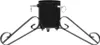 vidaXL Supporto per albero di Natale nero 58x58x21 cm Anteprima dell’immagine prodotto 1