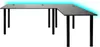 SyberDesk Gaming Pro LED bureau d'angle 197 x 132 cm avec Voir les images du produit 11