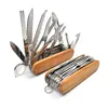 Multifunktions-Taschenmesser mit 26 Funktionen, Holzgriff Produktbild-Vorschau 5