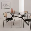 4er Set Stuhl Mozart Schwarz / Rattangeflecht Produktbild-Vorschau 11