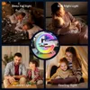 Collage of four scenes showing a multifunctional Bluetooth speaker in different settings and uses. Produktbild-Vorschau
