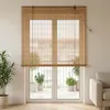 vidaXL Roletka hnedá 130 x 220 cm z bambusu Náhľad obrázku produktu 2