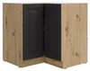 Eckunterschrank 90x90 cm Stilo Grau Eiche Artisan Produktbild-Vorschau 1