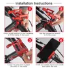 Aluminium Fahrrad Telefonhalter 360 Grad drehbar Produktbild-Vorschau 11