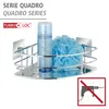 WENKO Turbo-Loc rohová polička, model Quadro, do kúpeľne a Náhľad obrázku produktu 2