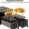 Heißluftfritteuse AFT11001 heissluftfritteuse 11L doppel Produktbild-Vorschau 3