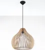 Lampada a sospensione APRILLA in legno 1xE27 15W legna Anteprima dell’immagine prodotto 9
