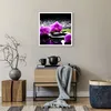 Poster - Poster ohne Rahmen - Orchidee Natur Wasser Blume - Produktbild-Vorschau 6