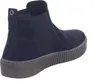 A single blue Chelsea boot is shown from the back-left side against a white background. Voir les images du produit