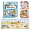 Malplay Magnetpuzzle Für Kinder: Tiere, 30 Teile, Produktbild-Vorschau 1