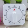 Neuheit weißer Quadrat 60 Minuten Mechanische Timer Produktbild-Vorschau 3