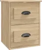 Wand-Nachttische 2 Stk. Sonoma-Eiche 41,5x36x53 cm Produktbild-Vorschau 7
