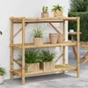 vidaXL Étagère avec 3 étagères 100x40x90 cm bambou Voir les images du produit 2