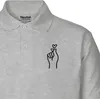 Huuraa Herren Polo Shirt K-Pop Fingerherz Zeichen XL Sport Produktbild-Vorschau 2