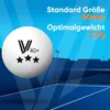 Villkin Tischtennisbälle – 24 Stück | 3 Sterne 40+ | 40 mm Produktbild-Vorschau 2
