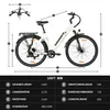 E-Bike Cityrad E3-SE E-Fahrrad 648WH Pedelec, 36V 18 AH 120 Produktbild-Vorschau 4