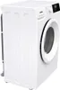 A white Gorenje washing machine shown from a side-angle. Produktbild-Vorschau