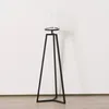 Bougeoir en verre sur support métallique COSA, 75-95 cm Voir les images du produit 5
