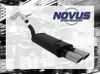 Novus Sportauspuff Auspuff 2x76 rund schräg Audi A3 Seat Produktbild-Vorschau 8