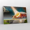 Bild auf Leinwand - Leinwandbild - Raum Erde Planet Komet - Produktbild-Vorschau 4